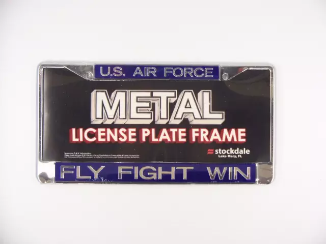 U S AIR FORCE License Plate Frame USAF Military