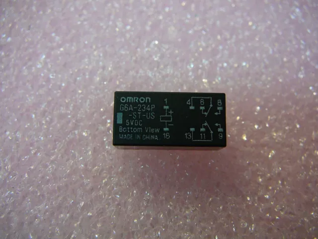OMRON G6A-234P-ST-US DPDT General Purpose Relay 1A 5V  **NEW** Qty.1