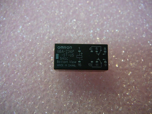Omron G5LE-1A-48 - Relé 48VDC 10A SPST-NO (4 Pinos