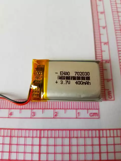 LiPo Li litio batteria ricaricabile orologio ricambi ripara 3.7V 3,7V 400mAh
