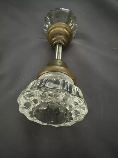 Early 20th Century Victorian Style Crystal Door Knob