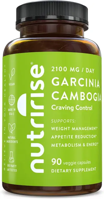 Pure Garcinia Cambogia Extract with 95% HCA, Supports Weight Management, Appetit