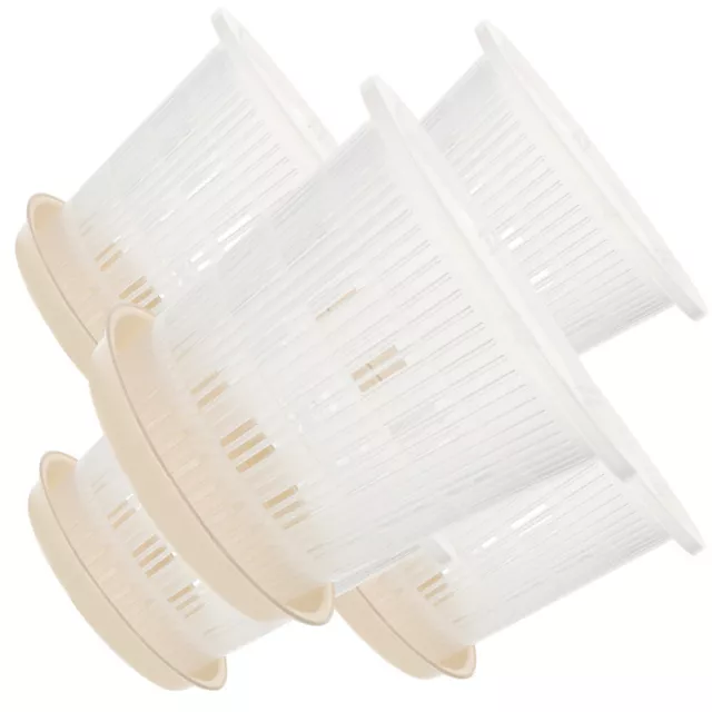 5 Sät Blumentopfe Pflanze Töpfe Schlitz Blumentopf Pflanzentöpfe Gartentöpfe Neu 3