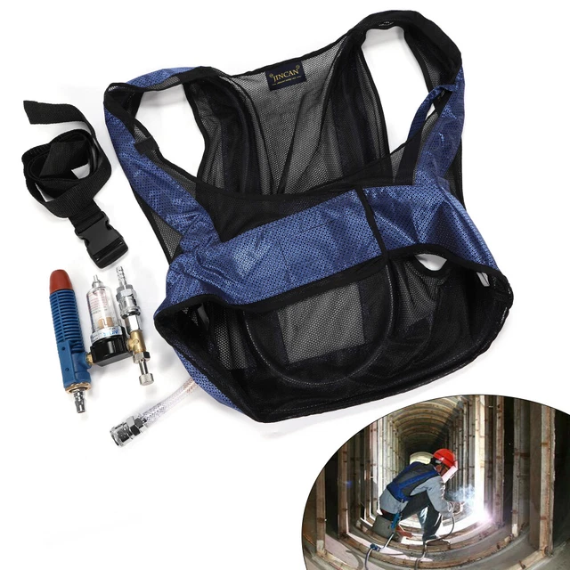 Gilet Refrigerante Vortex Tube – Raffreddamento Ad Aria Compressa Per Ambienti Caldi E Industriali
