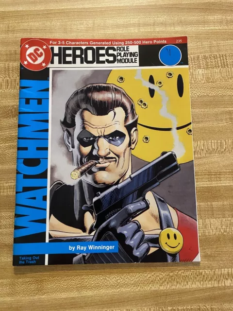 Watchmen Taking Out The Trash Dc Heroes Superhero Roleplaying Module