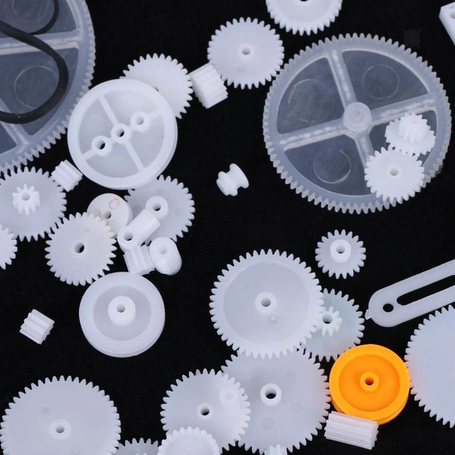 Pack Of 34 Type Gear Package Worm Gear Robot Toy DIY