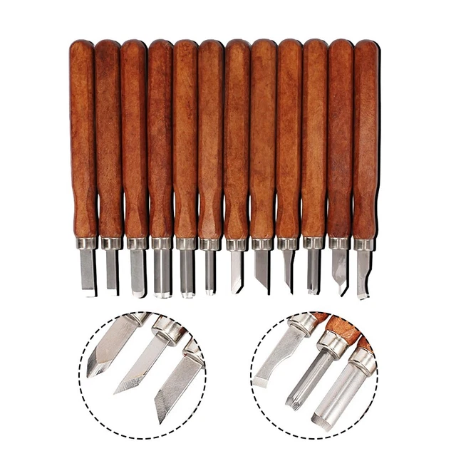 Ensemble d'Outils de Sculpture sur Bois - Kit d'Outils de Sculpture sur Bois avec Manche de Couteau + Couteau à Crochet, Kit de Sculpture sur Bois Ensemble d'Outils de Sculpture sur Bois - Kit d'Outils de Sculpture sur Bois avec Manche de Couteau + Couteau à Crochet, Kit de Sculpture sur Bois