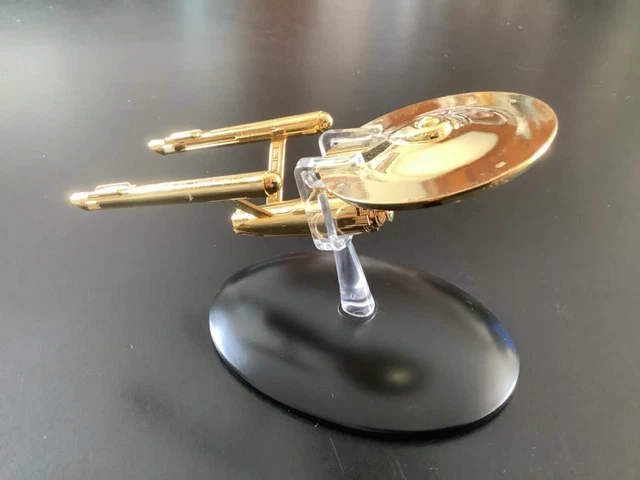 072 USS Enterprise NCC-1701-A Eaglemoss Star Trek Ship Replica w Magazine