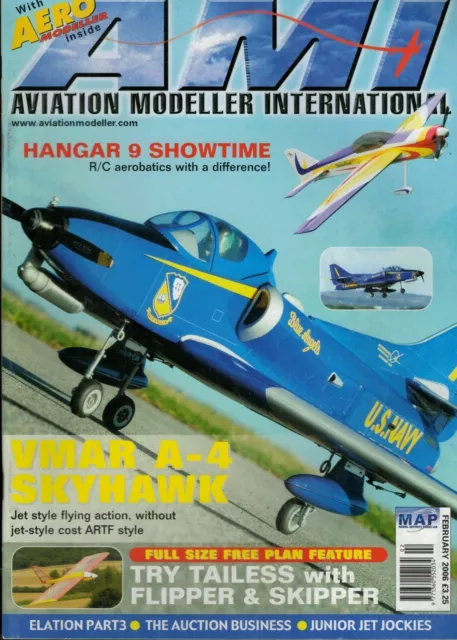 AMI Aviation Modeller International Magazine 2006 Februar Flipper Pläne 5079F