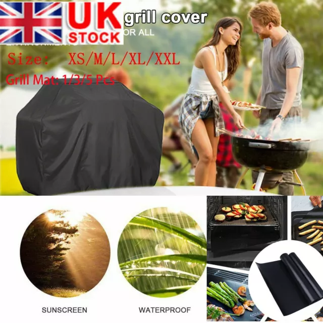 Waterproof BBQ Cover Protector for Outdoor Garden Patio Barbecue UK