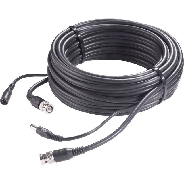 Sygonix SY-4714564 alimentation, vidéo Rallonge [1x BNC mâle, DC femelle 5.5 mm