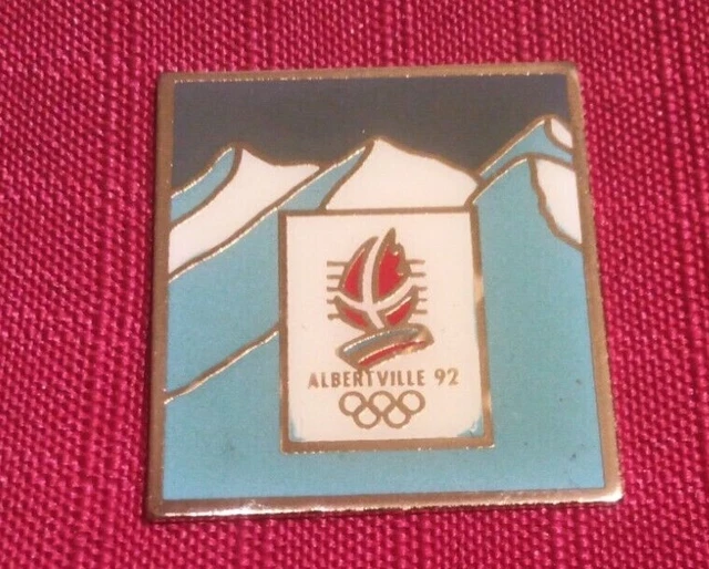 Pin's Jeux Olympiques d'Hiver ALBERTVILLE 1992 JO 92 - Scellé