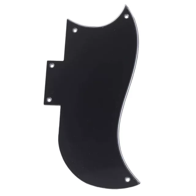 Gibson SG Half-Face Pickguard Scratch Plate – Black