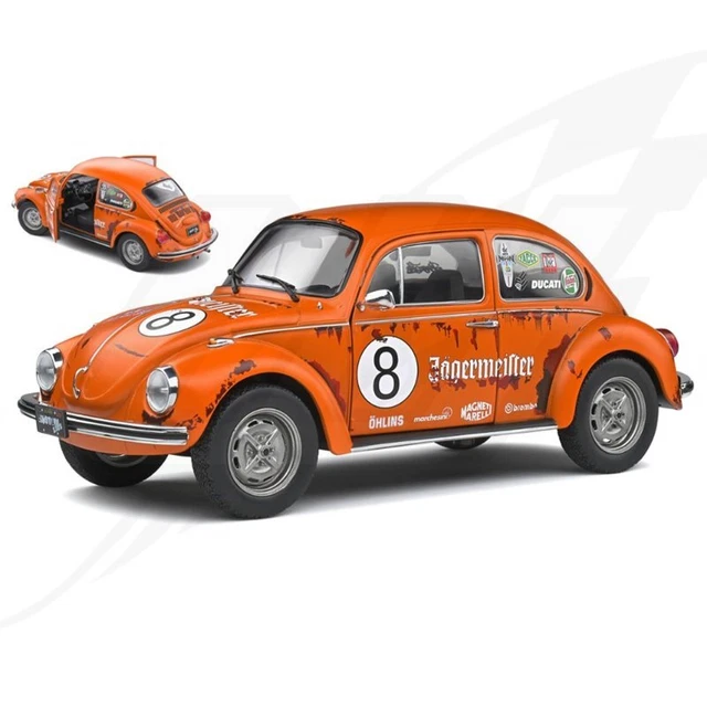 [FR] Solido VW BEETLE 1303 N.8 JAEGER TRIBUTE 1974 ORANGE 1:18 - SL1800518