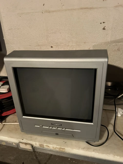 VINTAGE MAXIM DVD TV Television Set 14” Screen Retro Portable Combo £50 ...