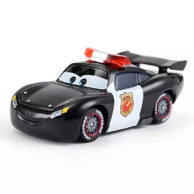 Disney Pixar Police Sheriff NO.95 Lightning McQueen 1:55 Metal Diecast Toys Car