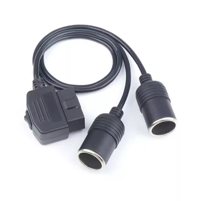 Universal 1 Way/2 Way OBD2 Car Charger Cigarette Lighter Socket Power Adapter