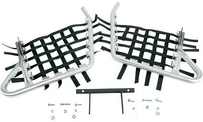 DG Performance Alloy Nerf Bars Alloy Bar - Black Web #60-4509 0530-1098 Silver