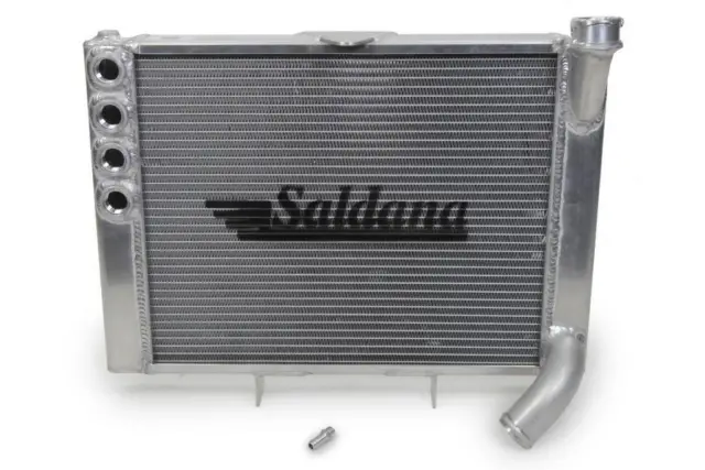 Saldana SRS15CFDM-SP-KIT Engine Mount Radiator For Sprint Car Complete Radiator
