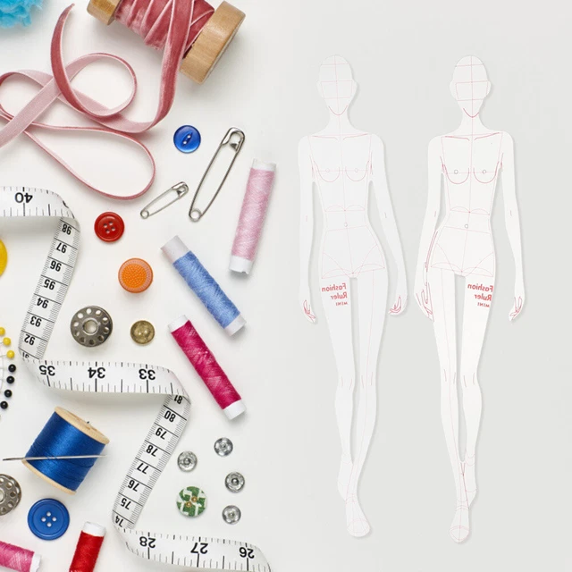 Righello Curvo Per Sartoria E Cucito - Righello Francese 42cm Per Modelli E Design Abbigliamento - Foto 10