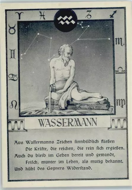 12028144 - Wassermann Sternzeichen