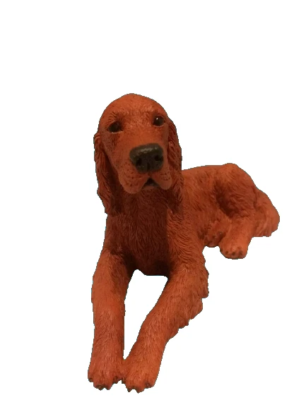 Set de pintura molde artesanal yeso rojo látex perro niños adultos niños yeso de París