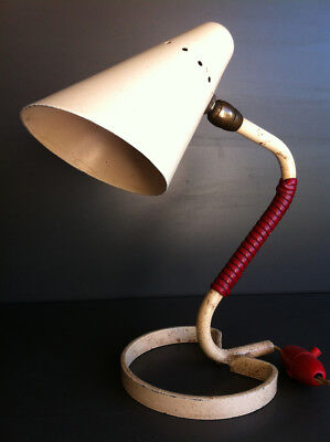 ANCIENNE LAMPE COCOTTE 1950 EN MÉTAL - French 1950s Cocotte Desk Lamp