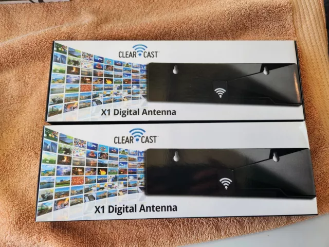 BRAND NEW Genuine Clear Cast Solid Black X1 Digital Television