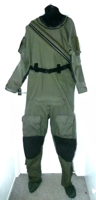 Typhoon Immersion One Piece Suit GoreTex Meduim green NATO MOD supply VGC