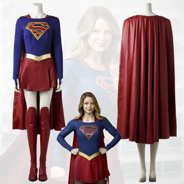 2017 Supergirl Suit Cosplay Costume Kara Zor El Oufit