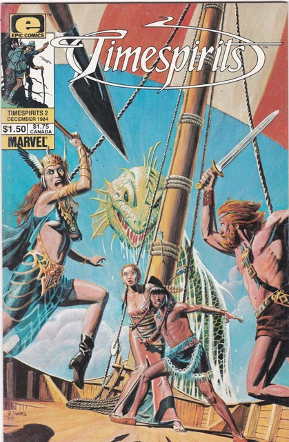 Timespirits #1 (Oct 1984, Marvel/Epic), High Grade