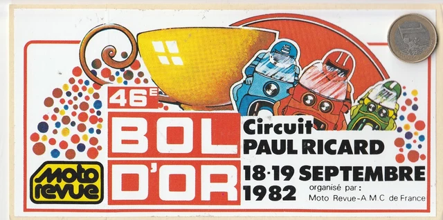 BOL D OR 1978 CIRCUIT PAUL RICARD MOTO REVUE COURSE