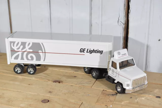 Vintage Ertl International S Series Semi Tractor Trailer Ge Electric Lighting