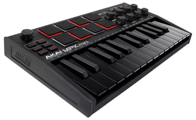 Mpk Mini Mkiii - USB Midi Clavier, Noir - MPKMINI3B