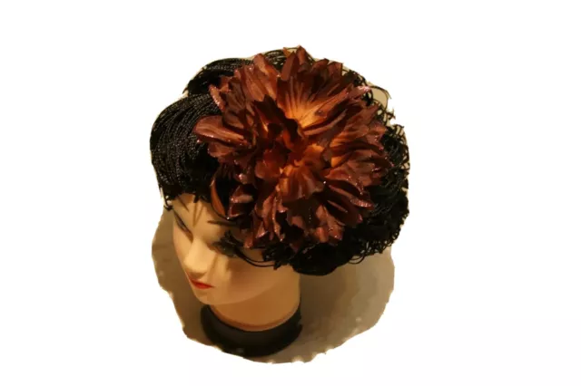 Large Flower Bronze Brown  Hair Clip Hair Accessory