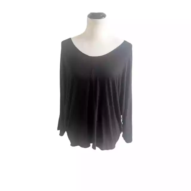 WHBM White House Black Market Top Womens Size Large Batwing Blouse Cocktail