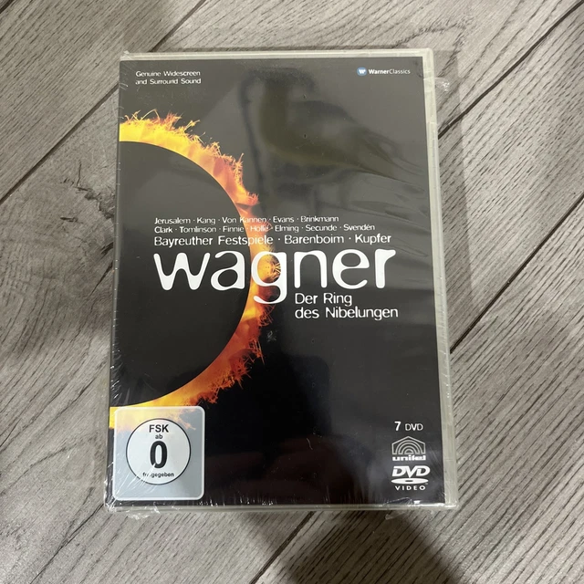 WAGNER: DER RING Des Nibelungen 7-disc DVD Set Opera Concert