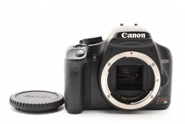 Canon EOS Kiss X2 ＆ EF-S 18-55mm Ⅱ USM Exc+5] Canon EOS Kiss X2 DSLR Camera w/18-55mm Lens From