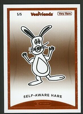 Self-Aware Hare #206 zerocool VeeFriends Very Rare Trading Card Gary Vee /5