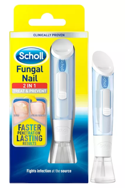 Scholl Fungal Nail Complete Treatment Kit - 3.8ml - NEW BOXED FREE DELIVERY UK