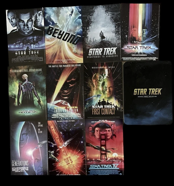 Eaglemoss Subscriber Exclusive Star Trek Books Collectors Tin & Elements New
