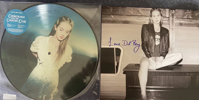 Lana Del Rey "Chemtrails Over The Country Club" Picture Disc +Signed Card 1000Ex