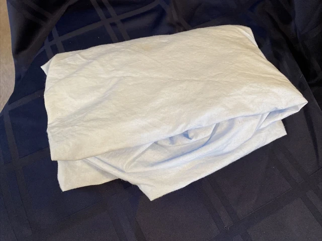 Gerber Crib Fitted Sheet Baby Nursery  Blue Deep 9" pockets