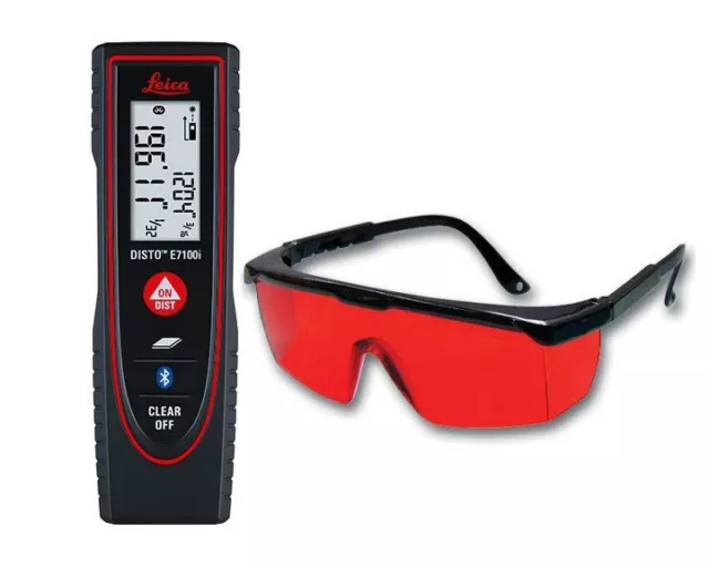 Leica Disto E7100i  Laser Distance Meter with laser glasses