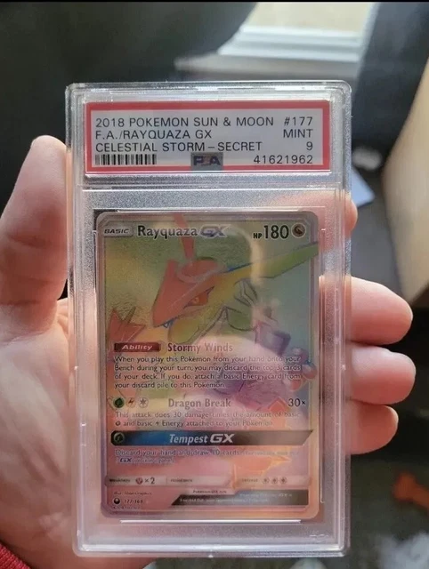 Rayquaza GX #177a Prices, Pokemon Celestial Storm