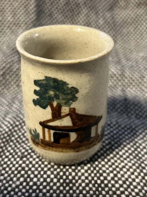 Vintage Dedza Malawi Mini Cup Pottery