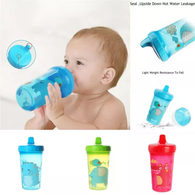 Leak Proof Drinking Cup Baby Learning Cup Children Baby Infant Kid Water Bottle