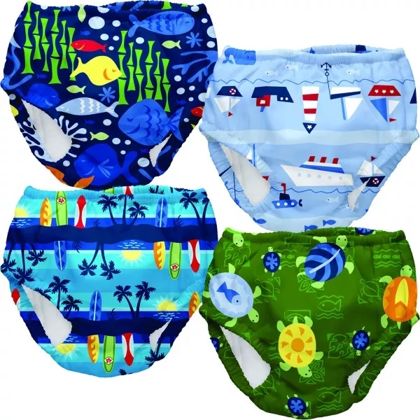 6 MONTH BABY IPLAY Swim Diaper Special Needs Reuseable Pool Pant Waterproof Swim