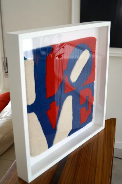 Robert Indiana " Love " multiplo tappeto Edition for galerie F- 2006 - CZECH
