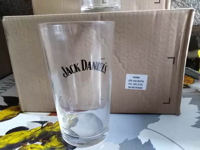 6 grand Verres JACK DANIELS Daniel's whiskey WHISKY 57 cl NEUF modèle 1